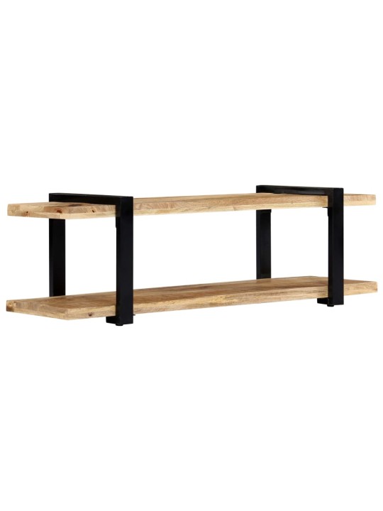 TV stolek 130 x 40 x 40 cm masivní mangovníkové dřevo