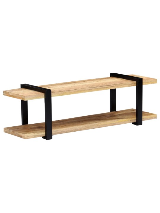 TV stolek 130 x 40 x 40 cm masivní mangovníkové dřevo