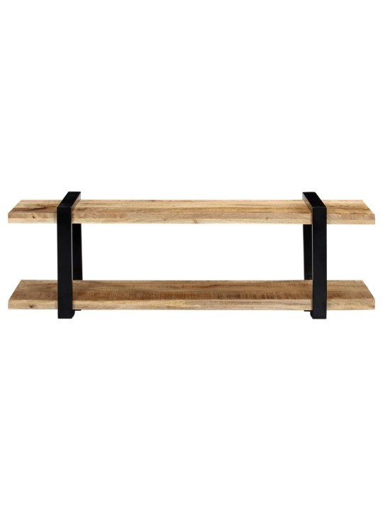 TV stolek 130 x 40 x 40 cm masivní mangovníkové dřevo