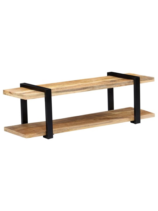 TV stolek 130 x 40 x 40 cm masivní mangovníkové dřevo
