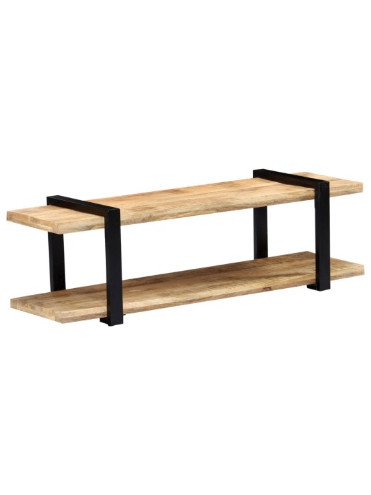 TV stolek 130 x 40 x 40 cm masivní mangovníkové dřevo