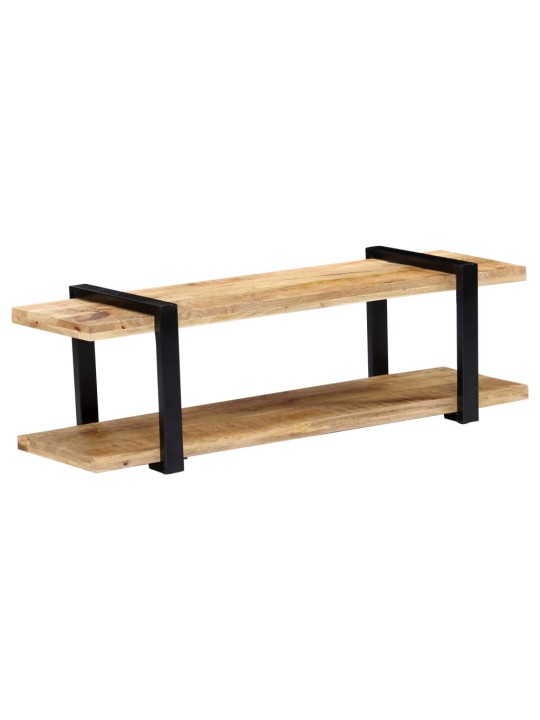 TV stolek 130 x 40 x 40 cm masivní mangovníkové dřevo