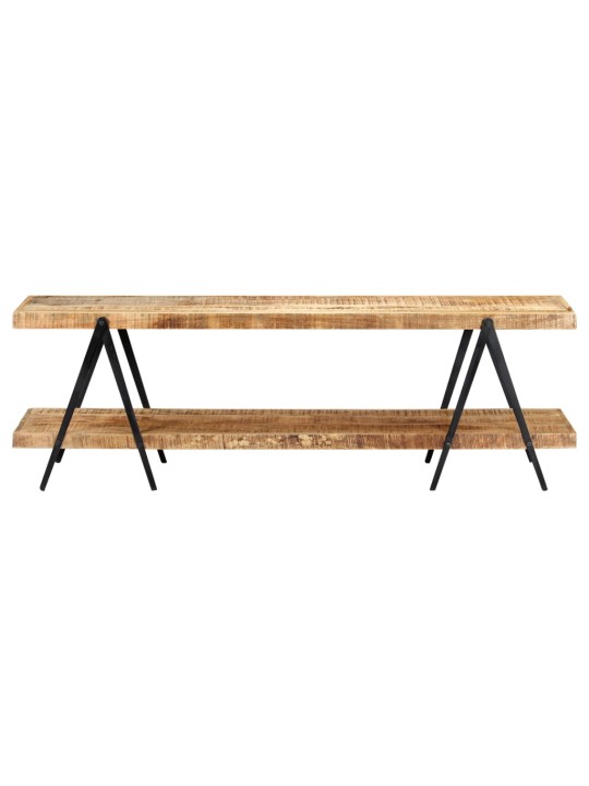 TV stolek 160 x 40 x 50 cm masivní mangovníkové dřevo