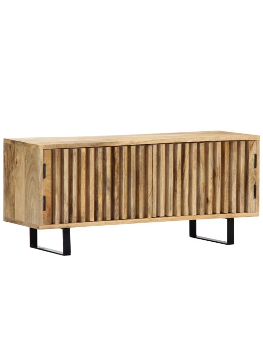 TV stolek 90 x 30 x 40 cm masivní mangovníkové dřevo