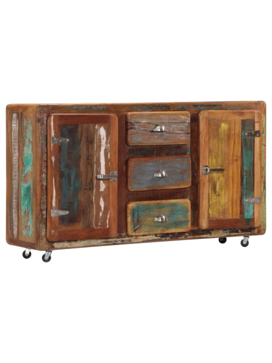 Příborník 150 x 43 x 86 cm masivní recyklované dřevo