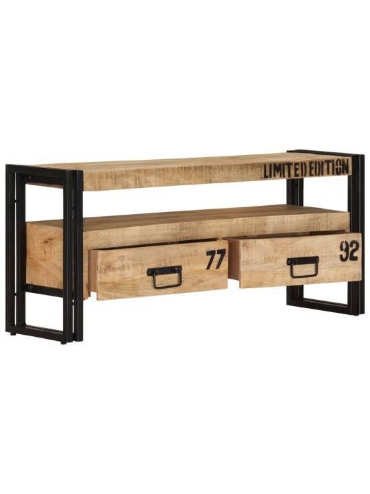 TV stolek 100 x 30 x 45 cm masivní mangovníkové dřevo