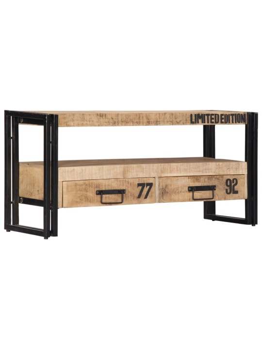 TV stolek 100 x 30 x 45 cm masivní mangovníkové dřevo