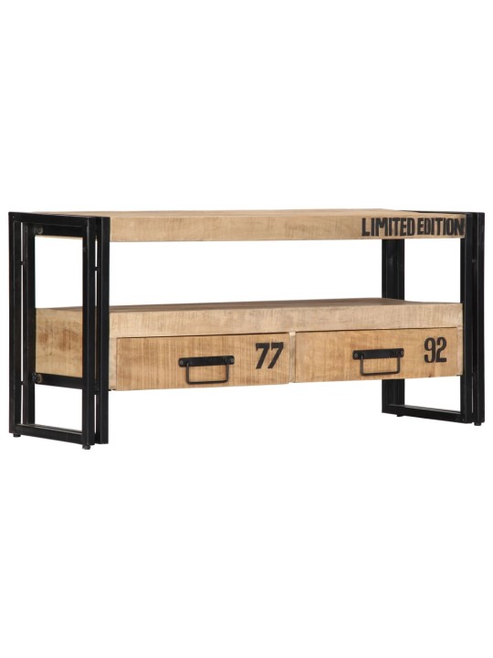 TV stolek 100 x 30 x 45 cm masivní mangovníkové dřevo