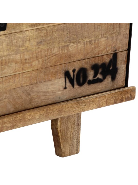 TV stolek 120 x 30 x 40 cm masivní mangovníkové dřevo