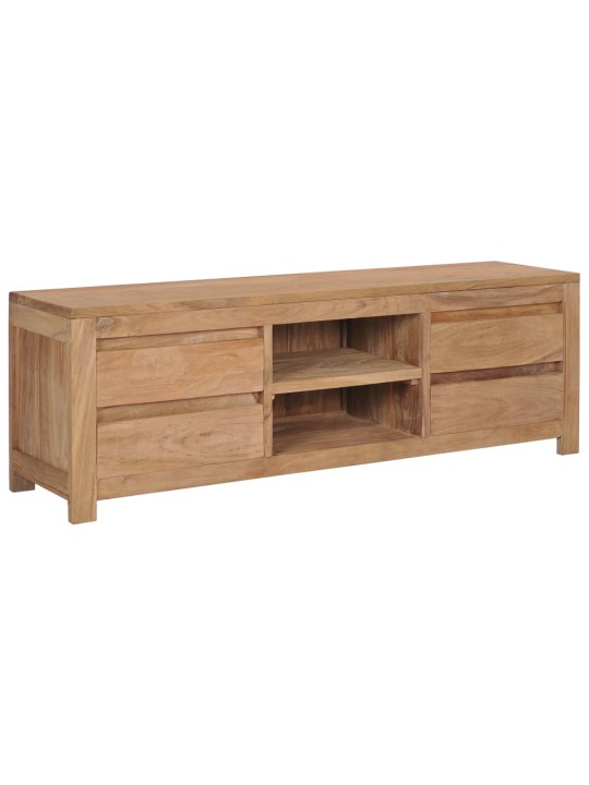 TV stolek 115x30x40 cm masivní teakové dřevo