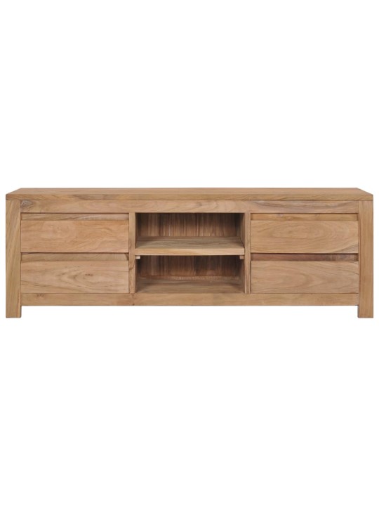 TV stolek 115x30x40 cm masivní teakové dřevo