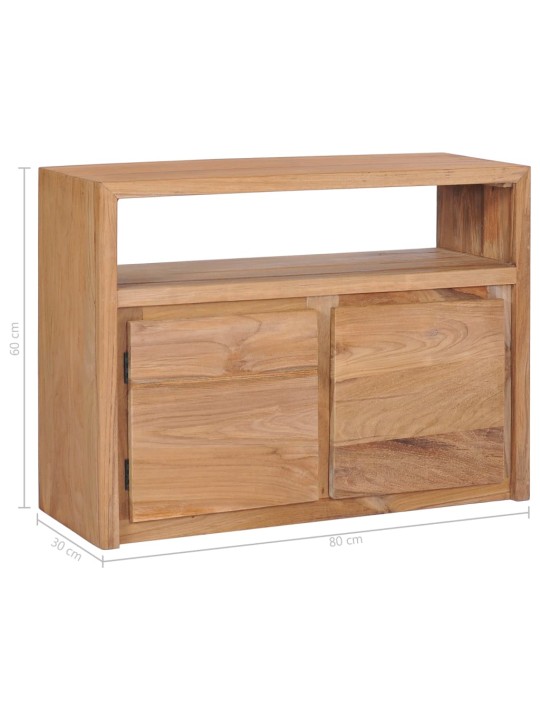 Příborník 80 x 30 x 60 cm masivní teakové dřevo