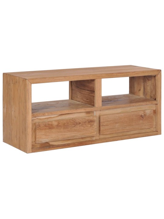 TV stolek 90 x 30 x 40 cm masivní teakové dřevo