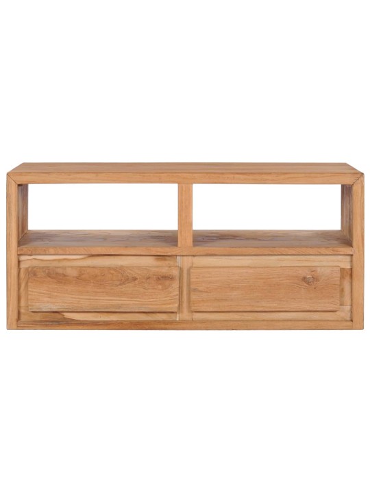 TV stolek 90 x 30 x 40 cm masivní teakové dřevo