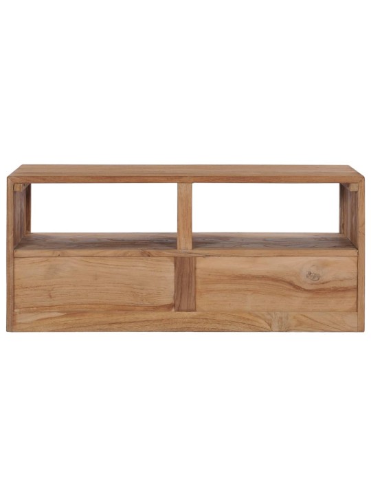 TV stolek 90 x 30 x 40 cm masivní teakové dřevo