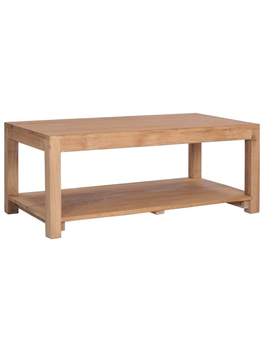 Konferenční stolek 100 x 50 x 40 cm masivní teakové dřevo