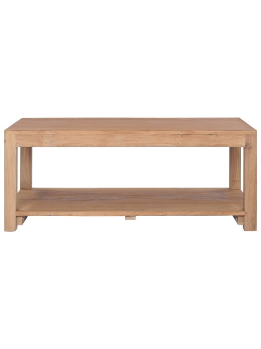 Konferenční stolek 100 x 50 x 40 cm masivní teakové dřevo