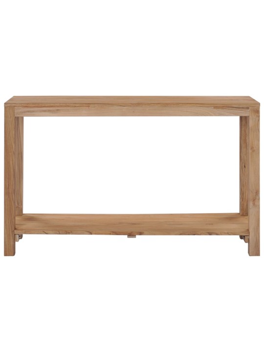 Konzolový stolek 120 x 35 x 75 cm masivní teakové dřevo