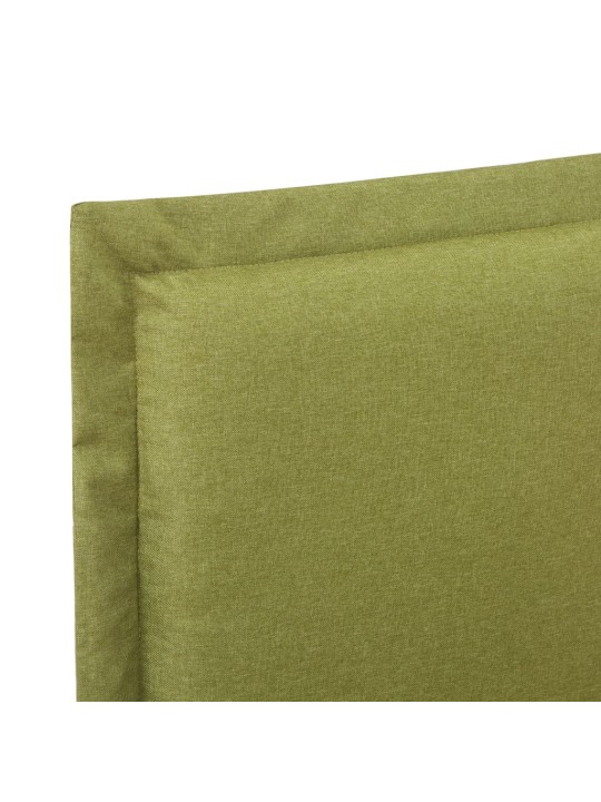 Rám postele zelený textil 90 x 200 cm