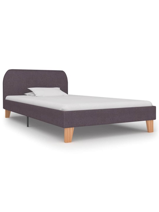 Rám postele bez matrace taupe fabric 90x190 cm