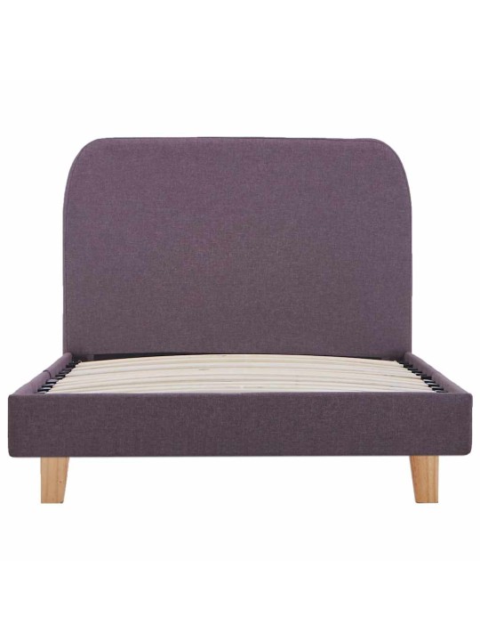 Rám postele bez matrace taupe fabric 90x190 cm