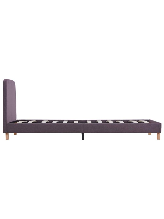 Rám postele bez matrace taupe fabric 90x190 cm