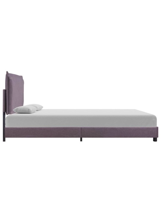 Rám postele bez matrace taupe látka 135x190 cm