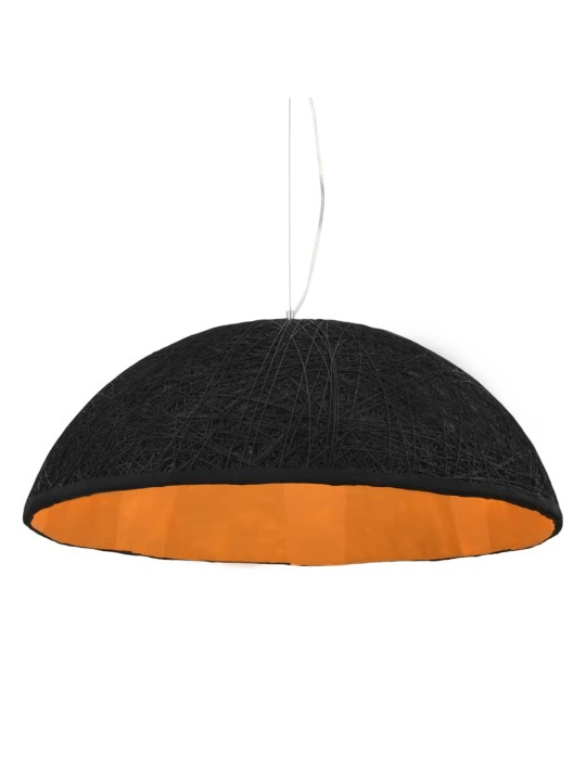 Závěsné svítidlo černo-zlaté Ø 70 cm E27