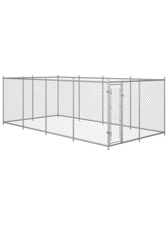 Venkovní psí kotec 7,6 x 3,8 x 1,9 m