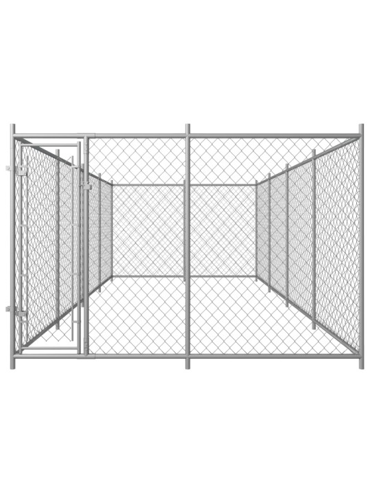 Venkovní psí kotec 7,6 x 3,8 x 1,9 m