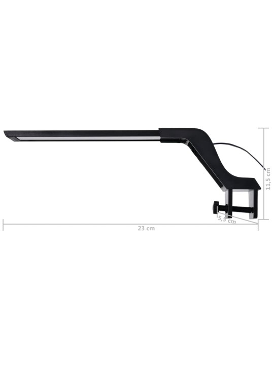 LED světlo do akvária se svorkami 25–45 cm modré a bílé