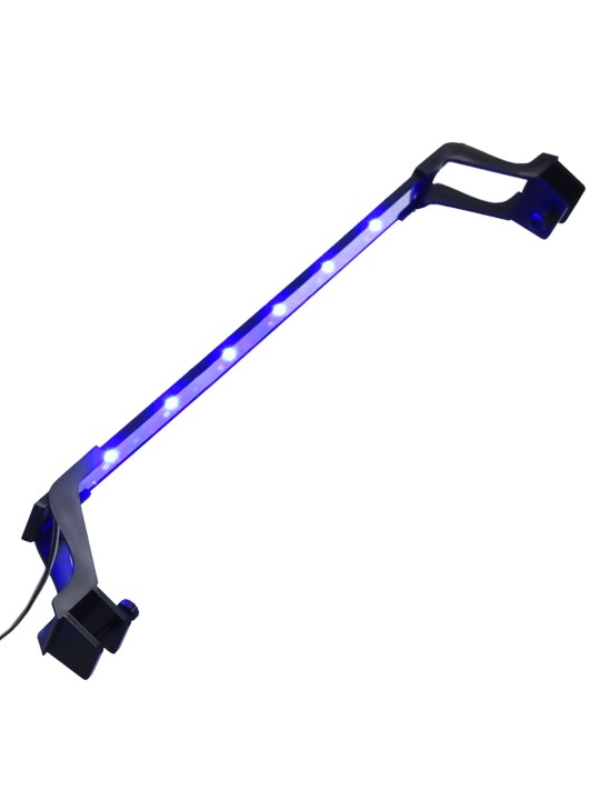 LED světlo do akvária se svorkami 55–70 cm modré a bílé