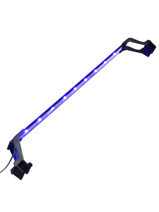 LED světlo do akvária se svorkami 75–90 cm modré a bílé