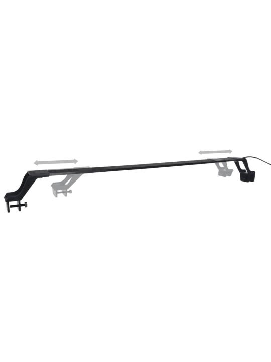 LED světlo do akvária se svorkami 75–90 cm modré a bílé