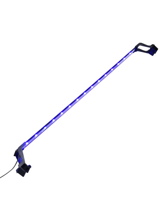LED světlo do akvária se svorkami 155–130 cm modré a bílé