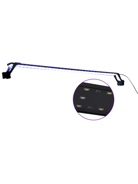 LED světlo do akvária se svorkami 155–130 cm modré a bílé