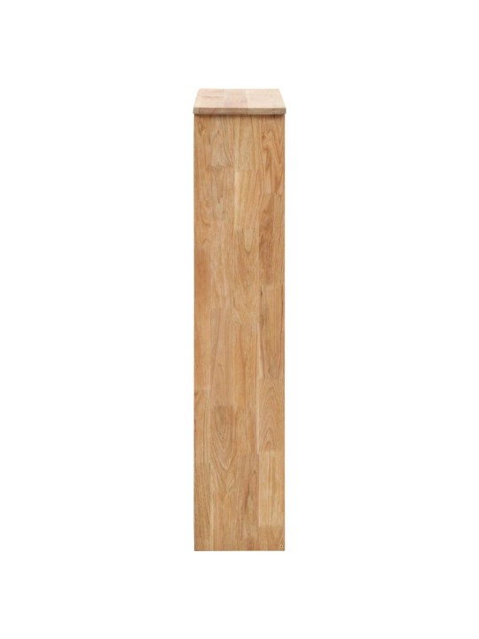 Botník 55 x 20 x 104 cm masivní ořechové dřevo
