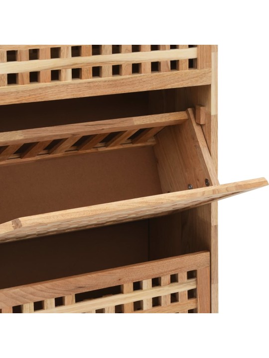 Botník 55 x 20 x 104 cm masivní ořechové dřevo