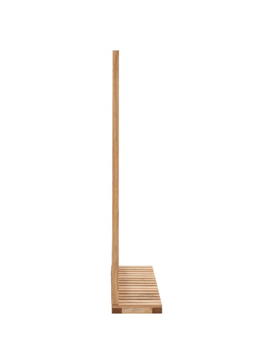 Koupelnové zrcadlo 60 x 12 x 62 cm masivní ořechové dřevo