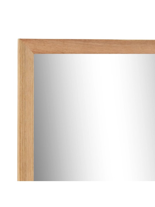Koupelnové zrcadlo 60 x 12 x 62 cm masivní ořechové dřevo