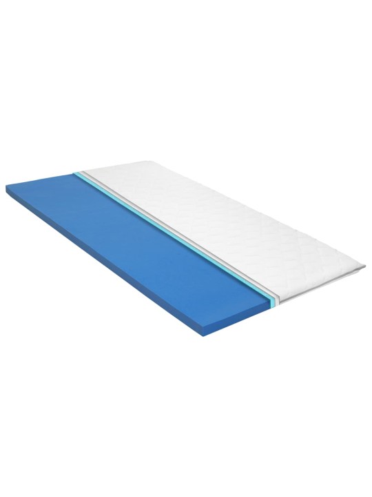 Vrchní matrace 80 x 200 cm paměťová pěna Visco 6 cm