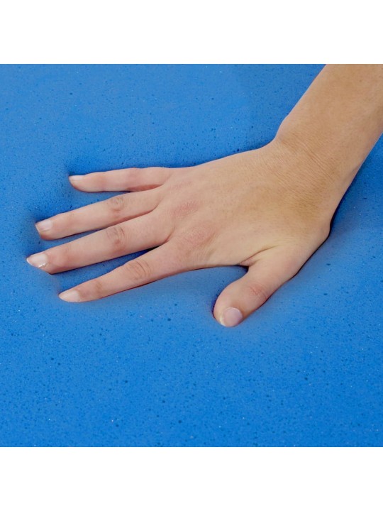Vrchní matrace 80 x 200 cm paměťová pěna Visco 6 cm