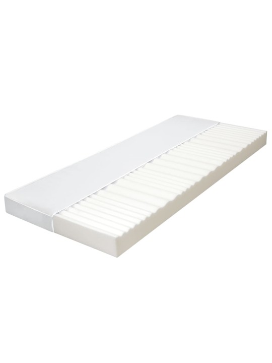 Matrace 100 x 200 cm 7 zón PU pěna 10 cm H2 H3