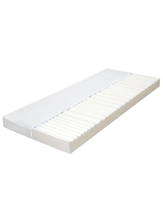 Matrace 120 x 200 cm 7 zón PU pěna 10 cm H2 H3