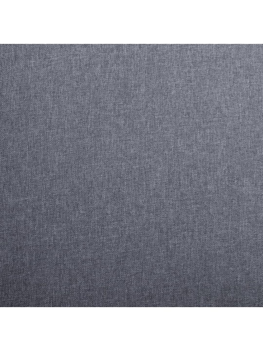 Křeslo tmavě šedé textil