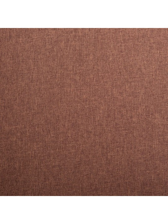 Křeslo hnědé textil