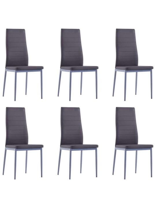 7dílný jídelní set šedý