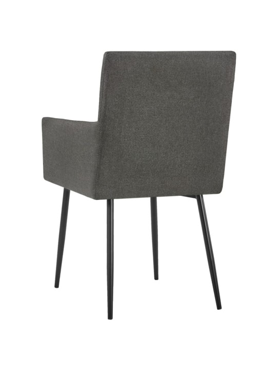 Jídelní židle s područkami 2 kstaupe textil