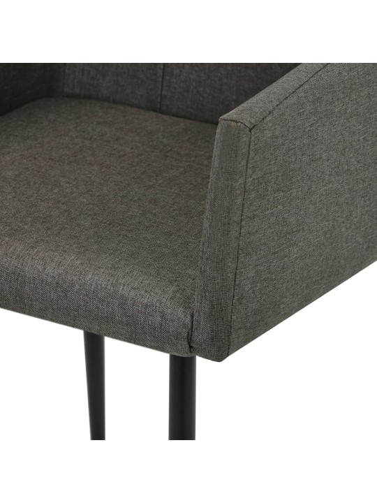 Jídelní židle s područkami 2 kstaupe textil