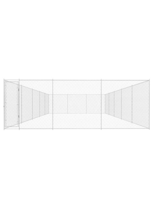 Venkovní psí kotec pozinkovaná ocel 950x570x185 cm